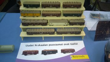 Etched kits for Finnish rolling stock.
